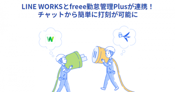 freee勤怠管理Plusの打刻がLINE WORKSのチャットから可能に オフィスのミカタ