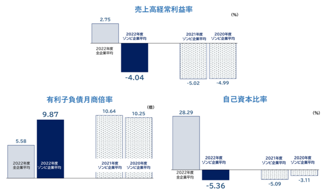 収益力、借り入れ負担は依然厳しく、自己資本比率がさらに悪化